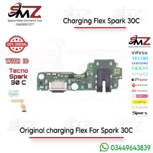 Tecno Spark 30C Charging Flex