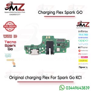 Tecno Spark Go KC1 Charging flex