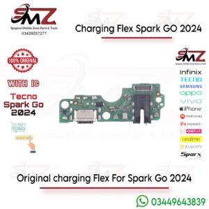 Tecno Spark Go 2024 charging flex