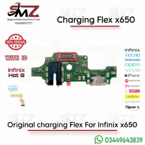 Infinix Hot 8 X650 charging flex