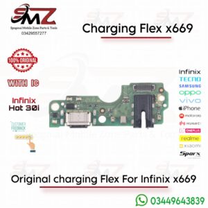 Infinix Hot 30i X669 charging flex.