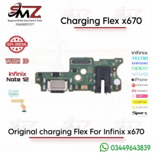 Infinix Note 12 X670 charging flex