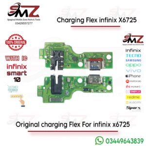 Infinix Smart 10 X6725 charging flex