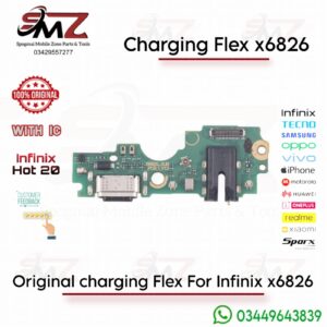 Infinix Hot 20 X6826 charging flex
