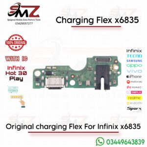 Infinix Hot 30 Play X6835 charging flex.