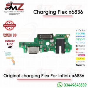 Infinix Hot 40 X6836 charging flex