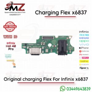 Infinix Hot 40 Pro X6837 charging flex