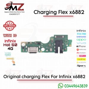 Infinix Hot 50 4G X6882 charging flex