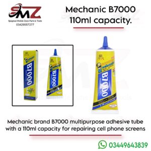 Mechanic B7000 Transparent Multipurpose Adhesive (110ml)