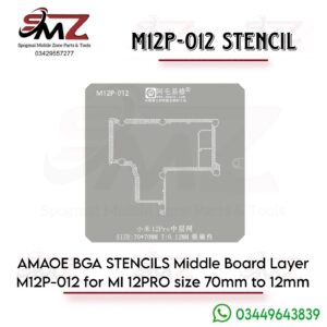 Amaoe M12P-012 BGA Reballing Stencil.