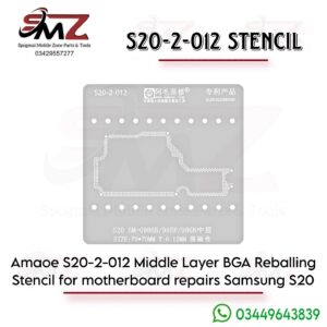 Amaoe S20-2-012 Middle Layer BGA Reballing Stencil.
