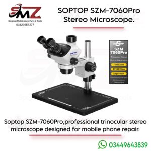 SOPTOP SZM-7060Pro professional-grade trinocular stereo microscope.