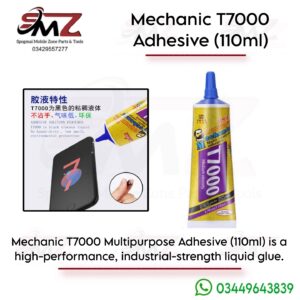 Mechanic T7000 Black Multipurpose Adhesive (110ml)