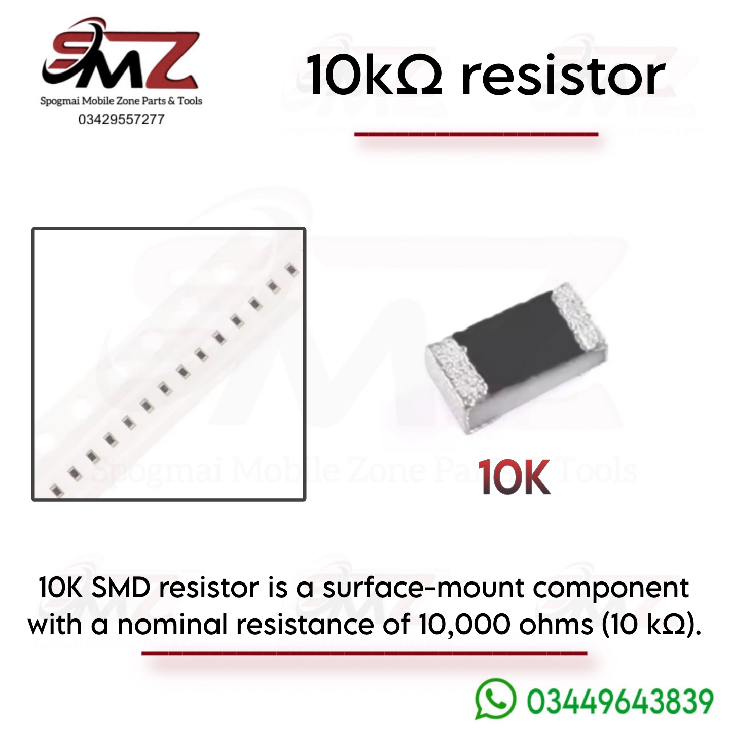 10k SMD resistor