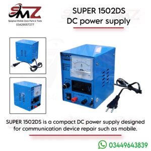 SUPER 1502DS 15V, 2A variable DC regulated power supply