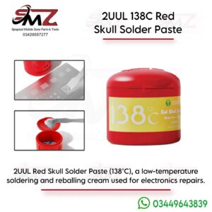 138C 50G 2UUL Red Skull Solder Paste