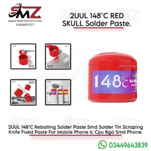 148C 50G 2UUL Red Skull Solder Paste