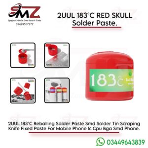 183C 50G 2UUL Red Skull Solder Paste