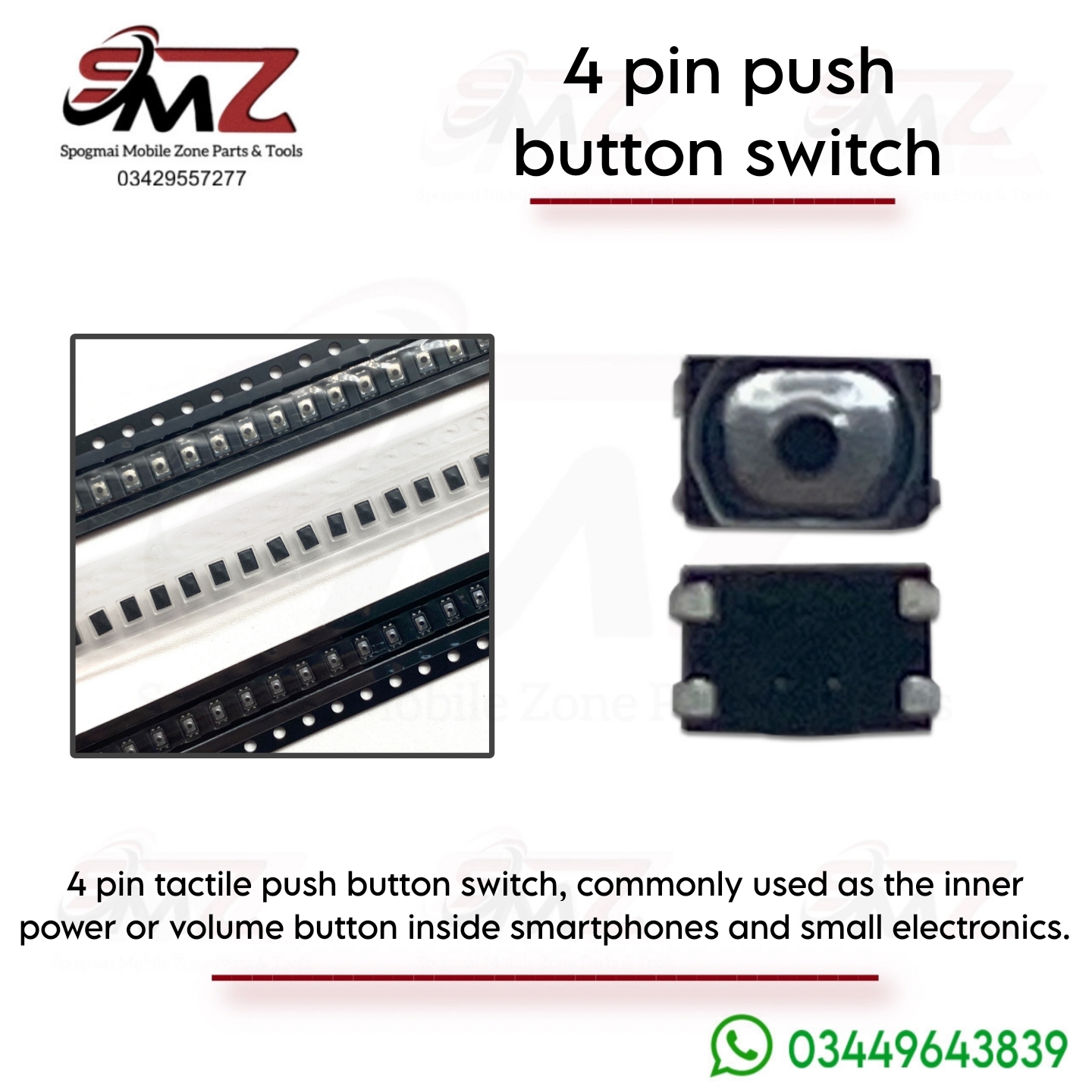 4pin power button