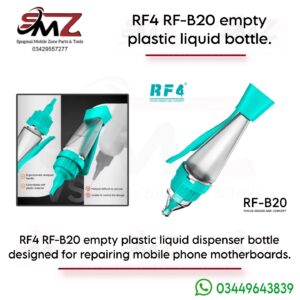 RF4 RF B20 is a 20ml precision press-type liquid dispenser bottle