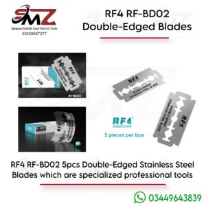 RF4 RF BD02 ultra-thin stainless steel double-sided blade