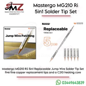 Mastergo MG210 RI 5-in-1 Replaceable Jump Wire Solder Tip Set