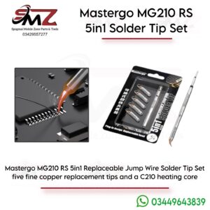 Mastergo MG210 RS 5-in-1 Replaceable Jump Wire Solder Tip Set