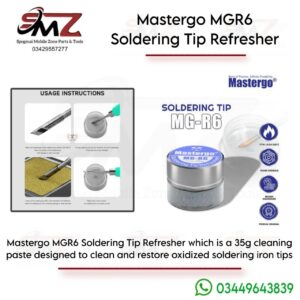 MASTERGO MGR6 soldering tip refresher and cleaner.