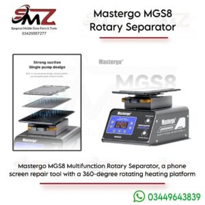 MasterGo MGS8 multifunctional rotary LCD separator machine