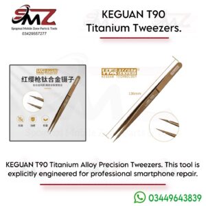 KEGUAN T90 high-precision titanium alloy tweezer.
