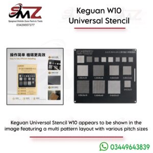 KEGUAN W10 Multifunctional Universal BGA Reballing Stencil
