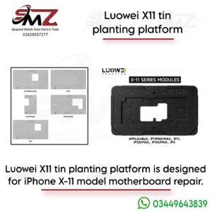 Luowei X11 BGA Reballing Stencil Platform for iPhone X TO 11
