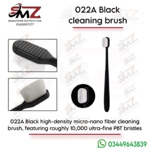 022A Black high density micro nano fiber cleaning brush
