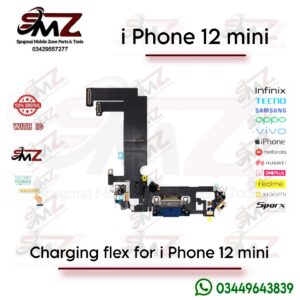 iPhone 12 Mini charging port flex cable with IC.