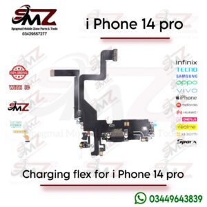 iPhone 14 Pro charging port flex cable with IC