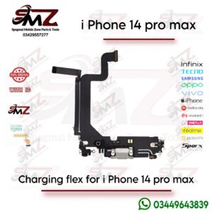 iPhone 14 Pro Max charging port flex with IC