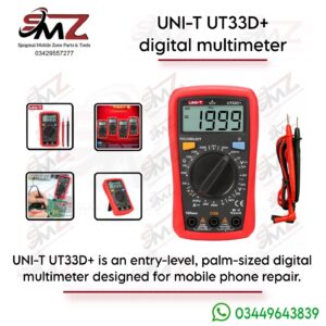UNI-T UT33D+ palm-sized digital multimeter