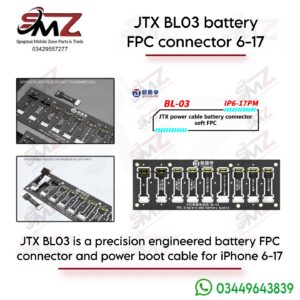 JTX BL03 battery FPC connector and power boot cable