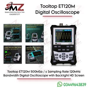 Tooltop ET120M portable digital storage oscilloscope (DSO)