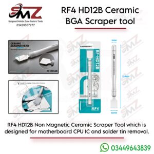 RF4 HD12B Non-Magnetic Ceramic Stencil Scraper