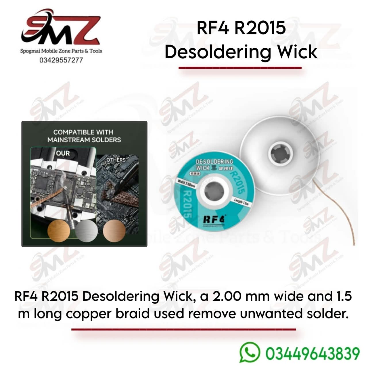 RF4 R2015 Desoldering Wire
