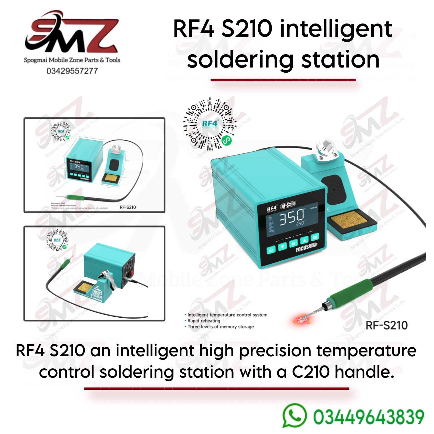 RF4 S210 intelligent high precision micro soldering station