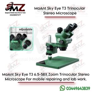 MaAnt Sky Eye T3 trinocular stereo microscope