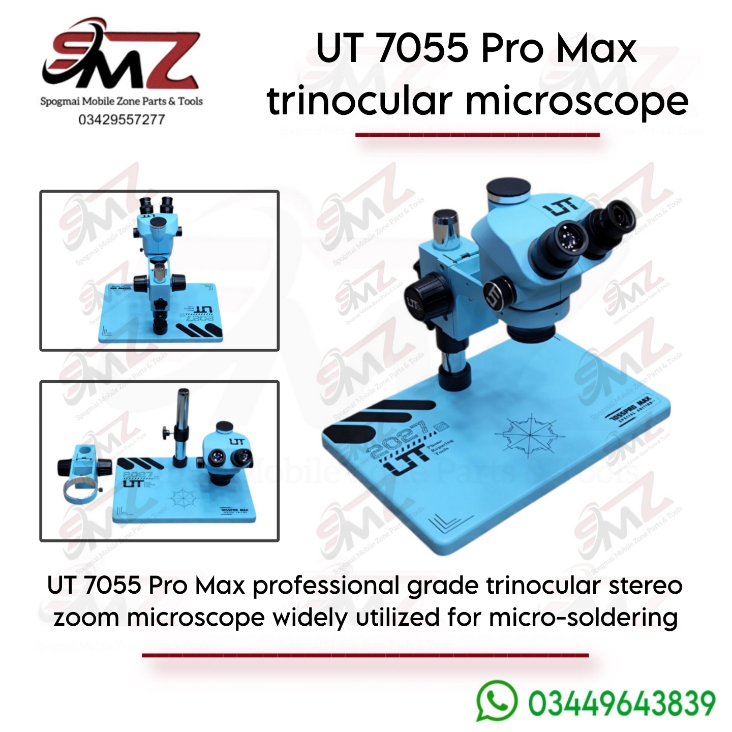 UT7055 Pro Max Trinocular Microscope
