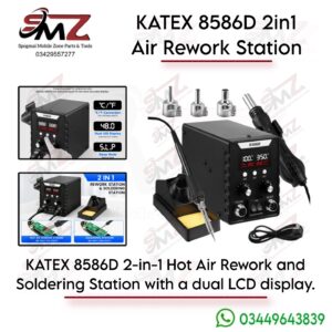 KATEX 8586D dual purpose 2in1 SMD Rework and Soldering Station