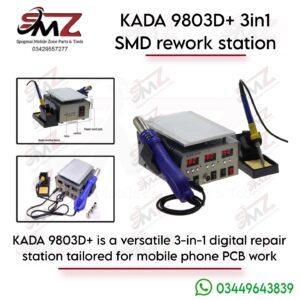 KADA 9803D+ 3-in-1 digital SMD rework station