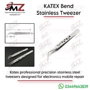 KATEX Bend Stainless Steel Tweezer