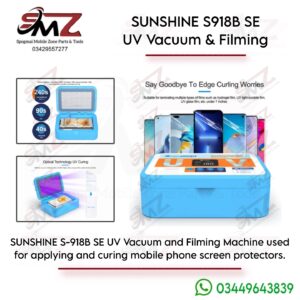 SUNSHINE S918B intelligent UV vacuum and film laminating machine